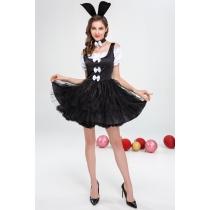 Halloween clothing adult female rabbit girl skirt, rabbits, magic performers, game uniform contains tail