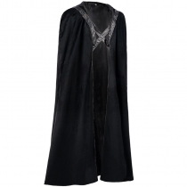 2022 new European and American retro Halloween party velvet with hat leather cloak cloak table acting clothes