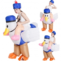 Funny cartoon doll clothing Walking animal mount props inflatable clothes pants adult