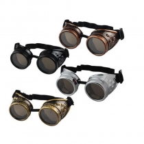 Retro steam punk glasses Cosplay wind mirror Steampunk Glasses