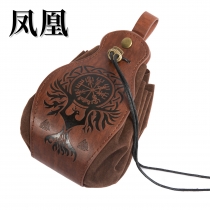 Hot selling Viking style medieval bag can hang belt coin purse retro pockets