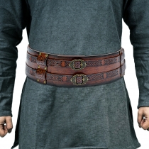 Nordic Valley -style Pressure Wide Belt European Medieval Retro Limbid Knight -style Belt