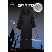 Halloween Costume Grim Black Robe Warrior Cospaly Props Costume