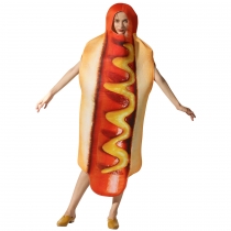 Halloween party costumes hot dog cosplay costumes stage costumes one-piece costumes