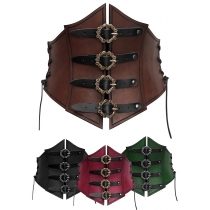 2023 new European and American retro medieval Cosplay cosplay corset waist seal