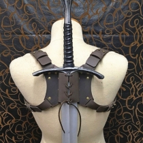 Middle Ages retro back tie sword of Renaissance Pirate Pirate Leather Explosion