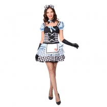 New European and American game uniform anime Alice in Wonderland costume Alice show costume