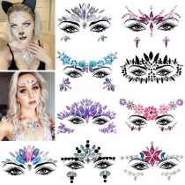 Face stickers makeup eyebrow stickers face stickers eyebrow stickers face stickers tattoo stickers