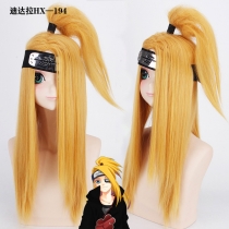 Anime wig Naruto Didara blonde cosplay wig