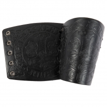 Hot selling Norse Viking style Thor's hammer embossed wrist brace medieval Renaissance COS accessories