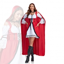 Halloween costume party cos Little Red Riding Hood costume Big Bad Wolf drama parent-child stage show costume