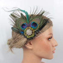 1920s European and American hairpin Gatsby masquerade ball clip