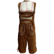 Germany Munich men's Oktoberfest overalls clothing overalls men's suspenders stage performance clothing