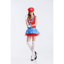 Halloween Anime Cosplay Super Mary Game Service Adult Mario Clothing Hydropower Back Server Service