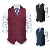 2024 Spring and Autumn Code Code New Men's Suit Vest Wedding Club Lidies Double Dispels Vest Vest vest ​