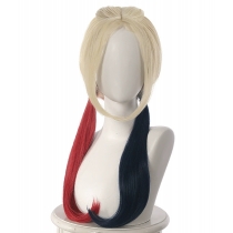 Suicide Squad 2: Suicide Squad X-Force Assemble Harley Quinn Dye Gradient Style Cos Wig