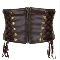 2025 New Arrival - Original Design, Punk Style, Zippered Waist Belt, Women's Outerwear for Wearing with Skirts