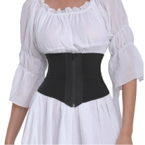 Fishbone waist trainer, outer wear fitness waist belt, women's tummy wrap, zipper waist trainer, body shaping waist belt