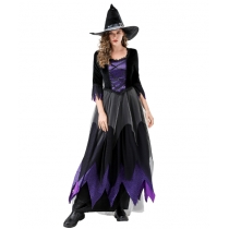 S-XXL witch costume, witch cosplay outfit, spooky witch costume, Halloween costume.