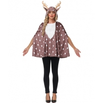 Christmas jungle deer cloak cosplay costume performance, individual shawl stage costume