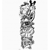 Full arm tattoo stickers Amy arm waterproof tattoo stickers European and American full arm waterproof tattoo stickers