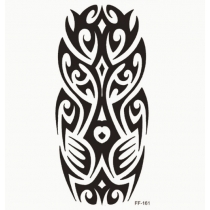 Waterproof tattoo stickers wolf head totem Arabic text tattoo stickers