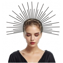 New European and American Halloween COSPLAY party exaggerated sun god tie headband headdress
