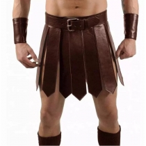 Hot sale European Viking style medieval belt Roman skirt warrior role play costume