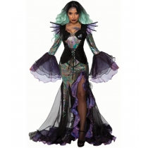 Halloween vampire mermaid COS costume