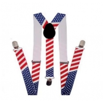 New arrival American Independence Day Patriotic Vest Accessory Set American Flag Headband Vest