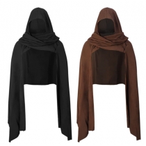 New medieval renaissance Nordic Viking shawl Halloween multifunctional scarf cloak
