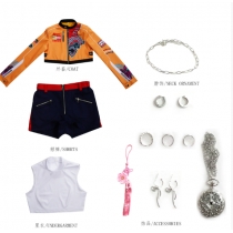 Witch Hunter Cosplay Costume Rumi K-POP Halloween Anime Character Costume