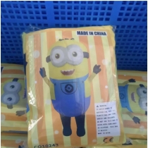 Halloween hot-selling props adult funny cos holiday costume party event overalls Minions inflatable sui