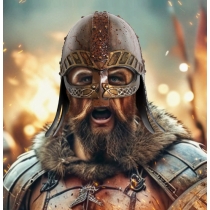 New medieval Renaissance retro Viking helmet cosplay party performance costume prop