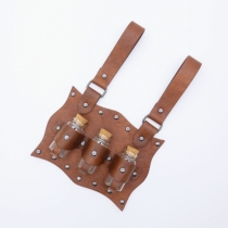 Medieval Magic Bottle Halloween Potion Bottle Set Women's Cosplay Costume Props and Accessories