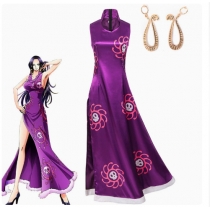 Empress Hancock cosplay outfit, One Piece anime cosplay role-playing costume