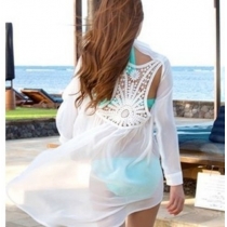 Sexy cover up beach dress sun dress for ladies