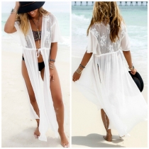 Hot design underwear long dress cover up beach dress for ladies