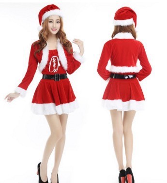 Christmas costumes for adults and men Santa Claus Christmas clothing