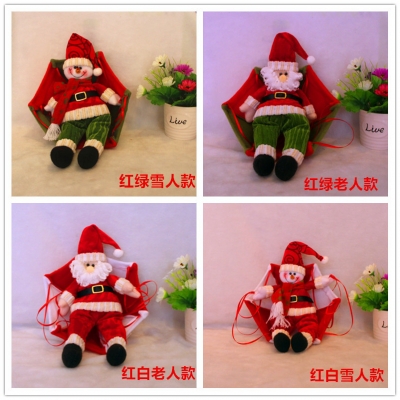 Santa Claus Atrium Strap Christmas Strap Parachute Santa Claus 4 pcs