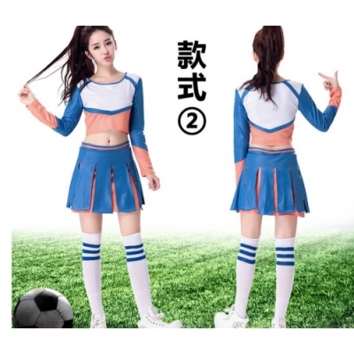 The euro 2016 football baby suit! Fuck dress cheerleaders female ds costumes stage performance cloth