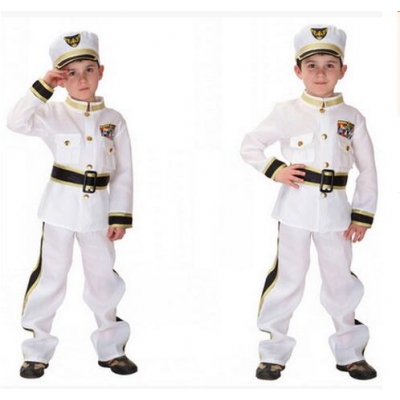 Children's Halloween costumes performance clothing children clothing small police clothes police