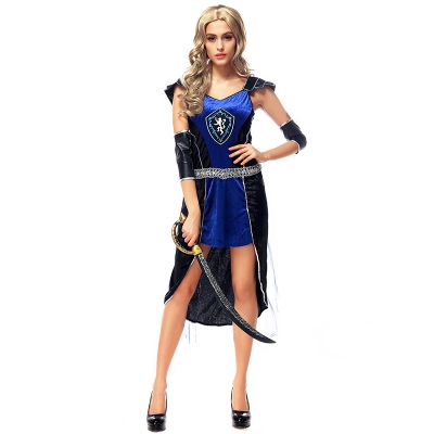 Greek goddess of the ancient Greek god of war game uniforms European and American female soldiers female pirate costume for Halloween
