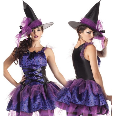 Witch Halloween costume uniform costume demon equipment