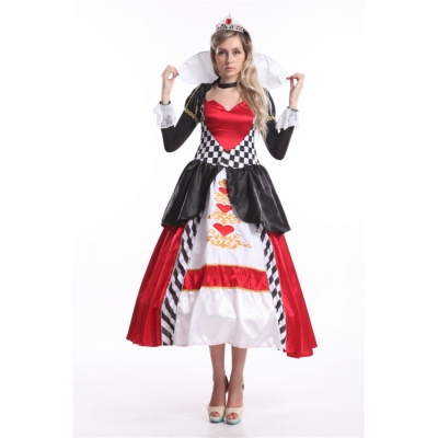 long queen of heart costume