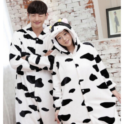 Hot winter animal suits pajamas sleeping wear flannel plus size unisex