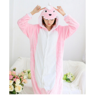 Hot winter animal suits pajamas sleeping wear flannel plus size unisex