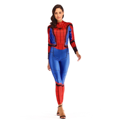 2019 explosion models extraordinary spiderman tights cosplay anime one-piece tights show