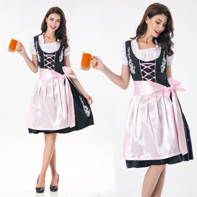 Europe and America game uniforms maid costumes beer festival beer restaurant waiter clothing