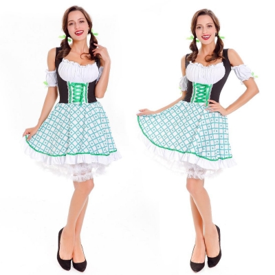 German traditional Oktoberfest event costume Munich beer costume stage performance costume costume